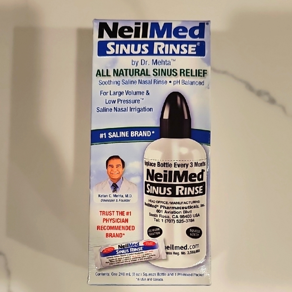 NIB NeilMed Sinus Relief All Natural